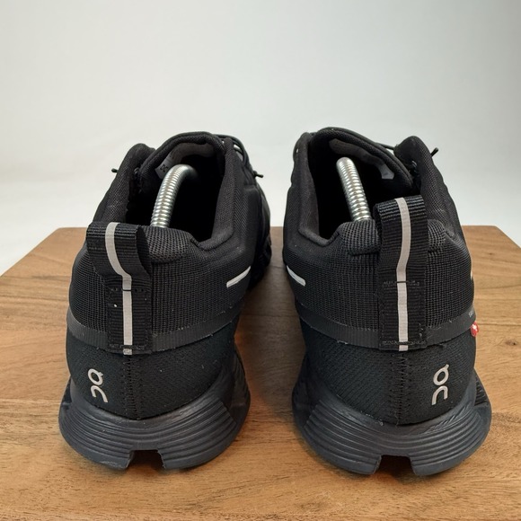 Mens On Cloud 6 Waterproof Black Mesh Athletic Running Sneakers Shoes Size 12 D - Picture 4 of 8